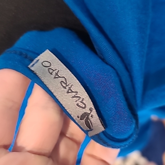 Guarapo, made in Italy , bright blue tunic - Picture 5 of 6